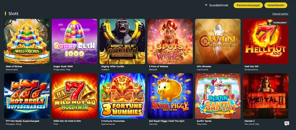 777Vault Casino kolikkopelit