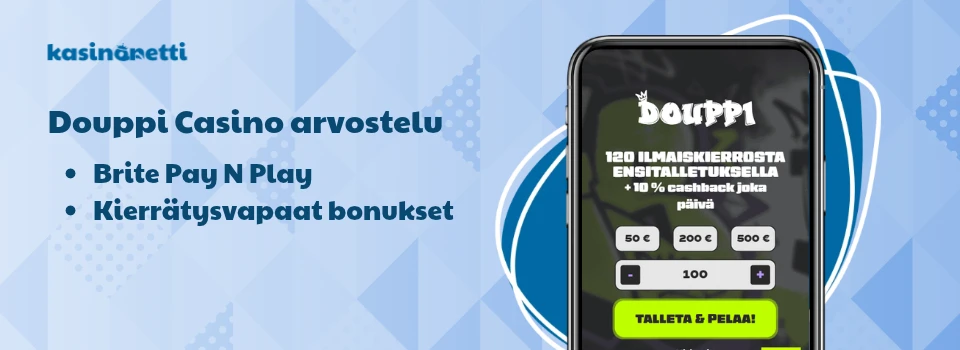 Douppi Casino banneri