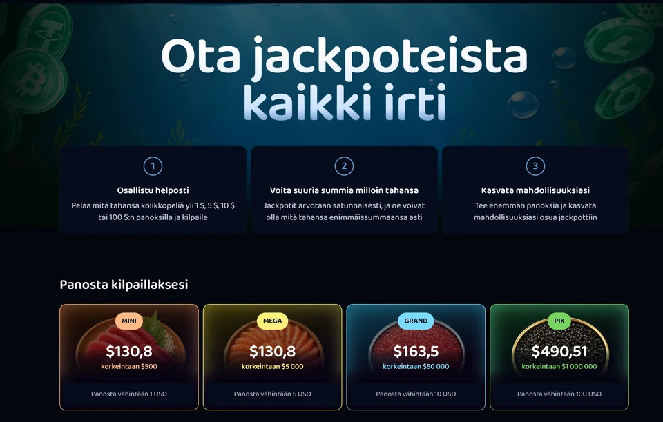 Pike Casinon jackpotit